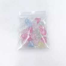 20pcs/set Creative Heart Design DIY Bead For Women For DIY Jewelry Making - Multicolor - View 4