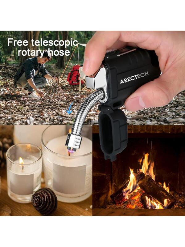 ARECTECH Waterproof Lighter Windproof Lighter Arc Plasma Lighters USBC