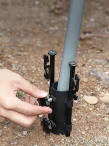 camping toldo ajustable - Negro - Ver 1