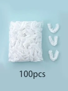 100pcs Disposable Preservation Cover, Leftover Food Preservation Film, Sealing Cover, Refrigerator, Food Preservation, Tableware, Dustproof Cover