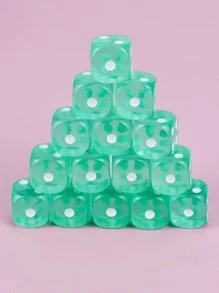 10入組骰子設計派對用品 - 彩色 - 查看 3
