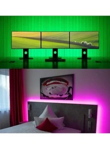 1set 10M ABS LED Strip Light, Modern Waterproof LED Light For Room Home Party Decoration - Multicolor - View 8