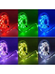 1set 10M ABS LED Strip Light, Modern Waterproof LED Light For Room Home Party Decoration - Multicolor - View 6
