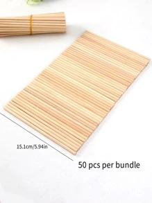 50 món quà sinh nhật sáng tạo bằng gỗ DIY Stick - Màu be - Xem 2