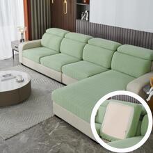 1入傑卡多民俗藝術沙發坐墊套,全季通用,安裝簡單,高彈寵物防髒沙發坐墊套 - 綠色 - 查看 7