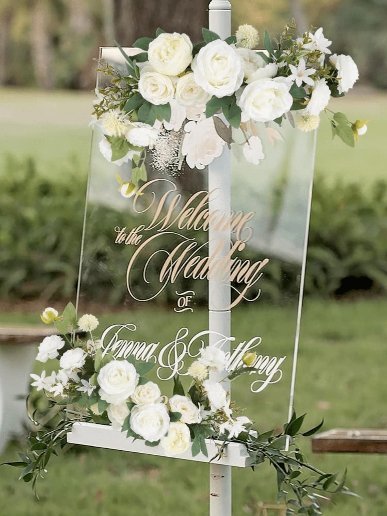 Wedding Arch Flowers, Artificial Flower Swag Floral Swag for Wedding