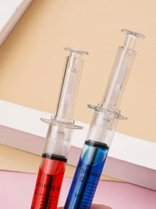 chiếc Bút bi thiết kế ống tiêm, Bút viết di động sáng tạo cho trường học, văn phòng - Nhiều màu - Xem 6