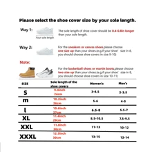 1雙灰色防水遠足雨鞋套 - 灰色 - 查看 4