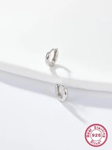 Hoa tai cao cấp - Bạc - Xem 1