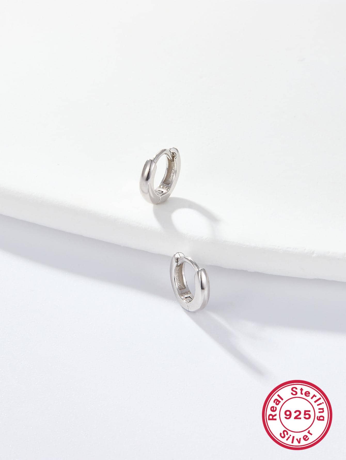 Hoa tai cao cấp - Bạc - Xem 1