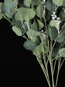 1 Pieza Árbol Del Dinero Trenzado Con Frutas - Verde - Ver 3