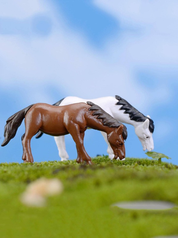 2pcs Horse Design Decoration Craft Best Gifts Birthday