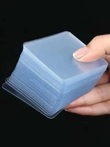 25pcs Clear Double-sided Tape, Minimalist Multifunction Double-sided Tape For Student - Clear - View 1