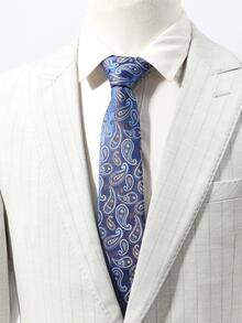Corbata para hombres - Azul - Ver 2
