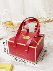 Bolsas de papel de regalo - Rojo - Ver 5