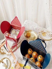 Bolsas de papel de regalo - Rojo - Ver 4