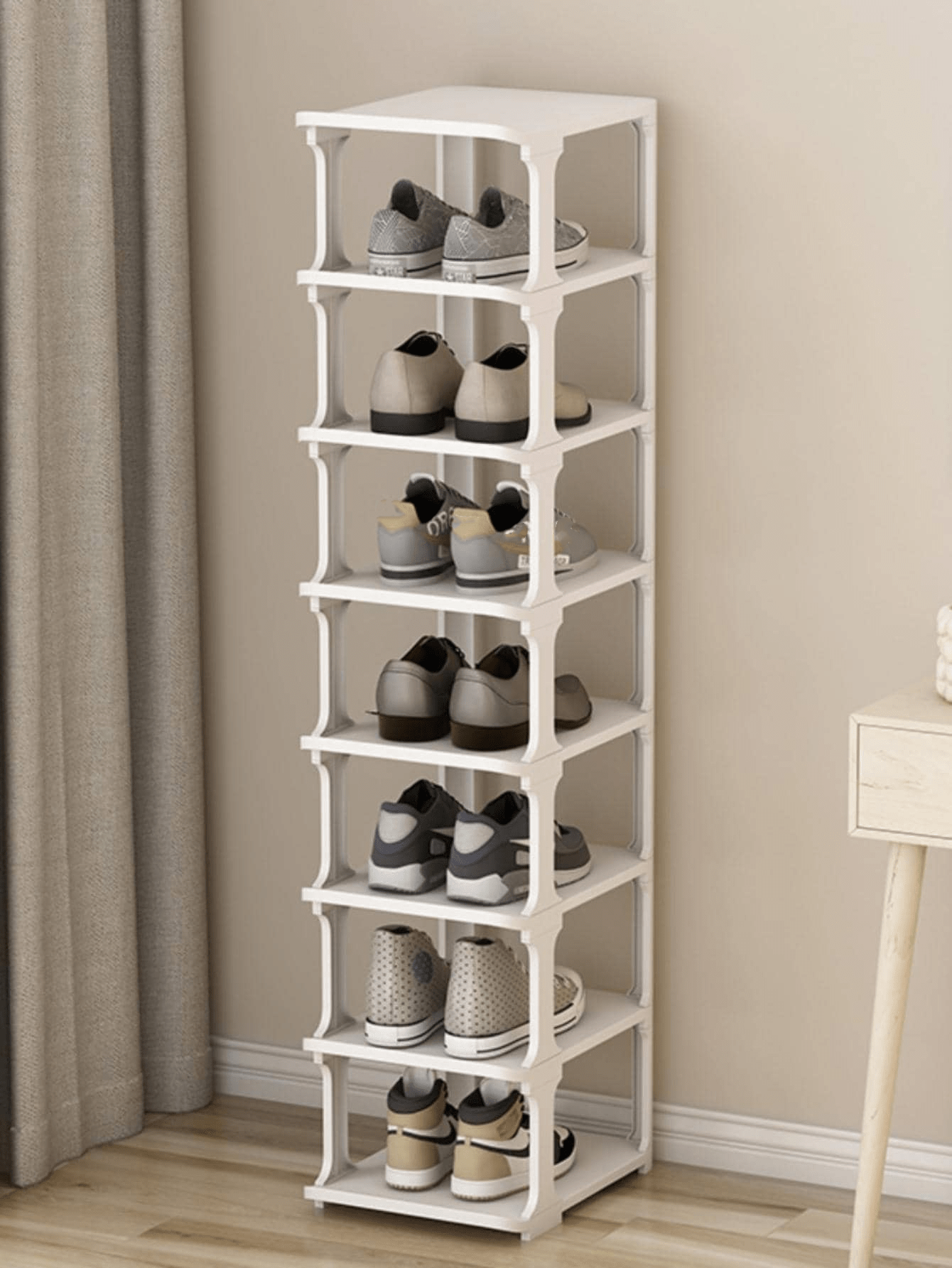 1pc Plastic Shoes Storage Rack SHEIN USA