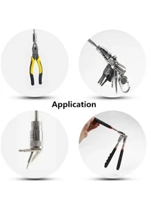 1pc Retractable Pickup Stick, 2/5/8LB Magnetic Pickup Pen, Pen Shaped Pickup Tool, Telescopic Magnet, Tools For Men