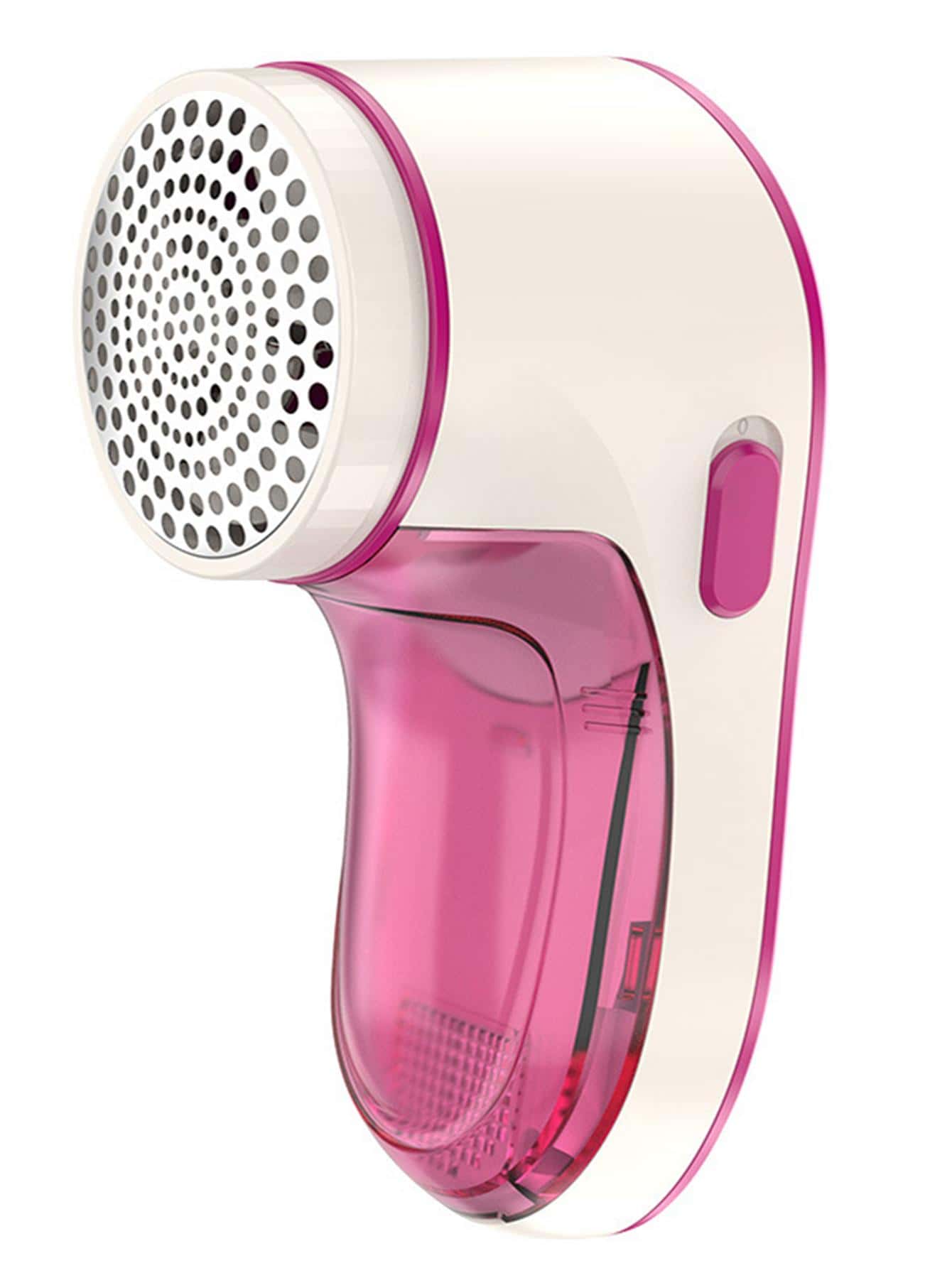 1入組可充電毛球修剪器,衣服套頭毛衣剃鬚刀,織物絨毛球修剪器 - 玫紅色 - 查看 1