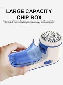 1入組可充電毛球修剪器,衣服套頭毛衣剃鬚刀,織物絨毛球修剪器 - 玫紅色 - 查看 8