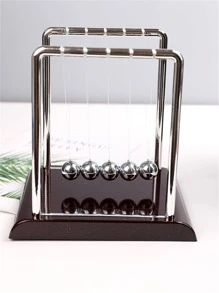 1入組透明裝飾用品紅色鐵減壓家居飾品裝飾 - 紅色 - 查看 2