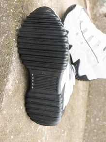 Mujer Zapatillas deportivas cuña con abertura con diseño de hebilla cuña deportivo exterior