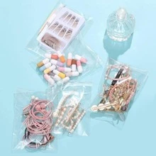 100 Túi Cellophane Tự Niêm Phong 7.8x7.8 inch, Túi Cello Tự Dính Trong Suốt, Túi Nhựa Lớn Có Thể Bịt kín Với Số Lượng Lớn Để Đóng Gói Quà Tặng Nhỏ, Quà tặng và Đồ Chơi Tiệc, Tiệc Cử Nhân, Đám Cưới, Cử Nhân, Cô Dâu, Trang Trí Tiệc Sinh Nhật, Quà Tặng Cầu Hôn Cho Cô Dâu ,Trang trí tiệc cưới,Tắm cô dâu - Trong sáng - Xem 7