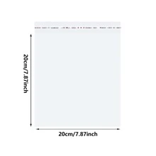 100 Túi Cellophane Tự Niêm Phong 7.8x7.8 inch, Túi Cello Tự Dính Trong Suốt, Túi Nhựa Lớn Có Thể Bịt kín Với Số Lượng Lớn Để Đóng Gói Quà Tặng Nhỏ, Quà tặng và Đồ Chơi Tiệc, Tiệc Cử Nhân, Đám Cưới, Cử Nhân, Cô Dâu, Trang Trí Tiệc Sinh Nhật, Quà Tặng Cầu Hôn Cho Cô Dâu ,Trang trí tiệc cưới,Tắm cô dâu - Trong sáng - Xem 8