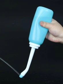 1 Peça Banheira Sitz Portátil para Viagens, Pistola de pulverização manual de 350ml/500ml com 2 bicos, Usado para Limpeza de Higiene