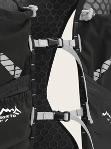 1 pieza Bolso para correr 5L con estampado de letra