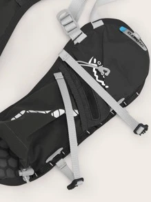 1 pieza Bolso para correr 5L con estampado de letra