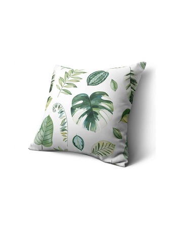 熱帶印花靠墊套，無填充物，現代布藝抱枕套，適用於沙發