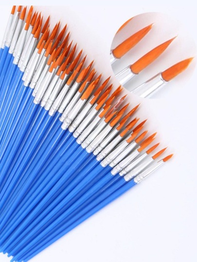 50pcs Oil Painting Brush Set Back To School