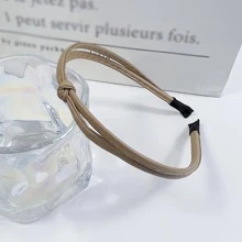 Knot Decor Headband - White - View 8