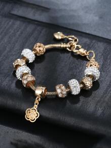 1 Hoa Quyến Rũ Charm Đá Đính Hạt Trang Trí Vòng Tay Cho Nữ Trang Trí Hàng Ngày - Nhiều màu - Xem 4