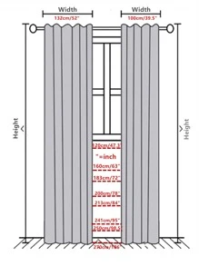 Unicorn Print Single Panel Curtain, Cute Blackout Window Curtain For Kids Bedroom - Multicolor - View 6