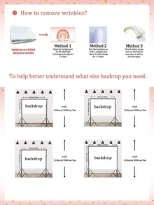 kreatwow 1 pieza de arcoíris fiesta de bienvenida al bebé Banner de fondo de arcoíris Fondo para de fiesta de ducha de bebé Banner - Multicolor - Ver 4