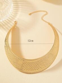 Kết cấu vòng cổ kim loại - Vàng - Xem 2