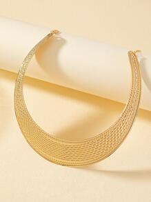 Kết cấu vòng cổ kim loại - Vàng - Xem 4