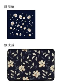 1 Cái In Hoa Thảm Nhà Bếp, Hiện Đại Polyester Sàn Cho Nhà Bếp Gia Đình - Nhiều màu - Xem 4