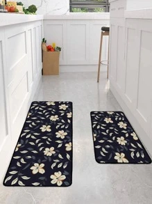 1 Cái In Hoa Thảm Nhà Bếp, Hiện Đại Polyester Sàn Cho Nhà Bếp Gia Đình - Nhiều màu - Xem 5