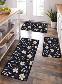 1 Cái In Hoa Thảm Nhà Bếp, Hiện Đại Polyester Sàn Cho Nhà Bếp Gia Đình - Nhiều màu - Xem 1