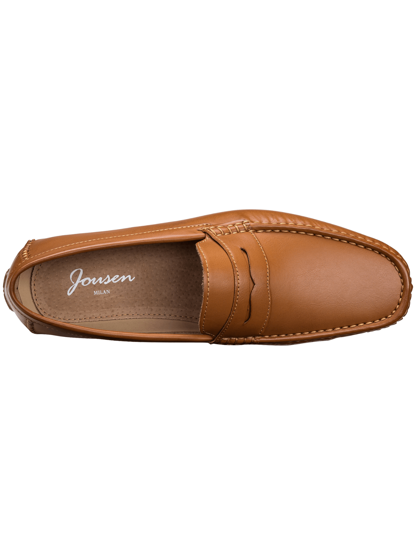 SHOESMALL Jousen Men's Loafers Casual Slip On Shoes Soft Penny Loafers for Men Lightweight