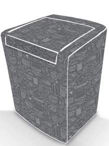 Washing Machine Covers - Grey - View 1