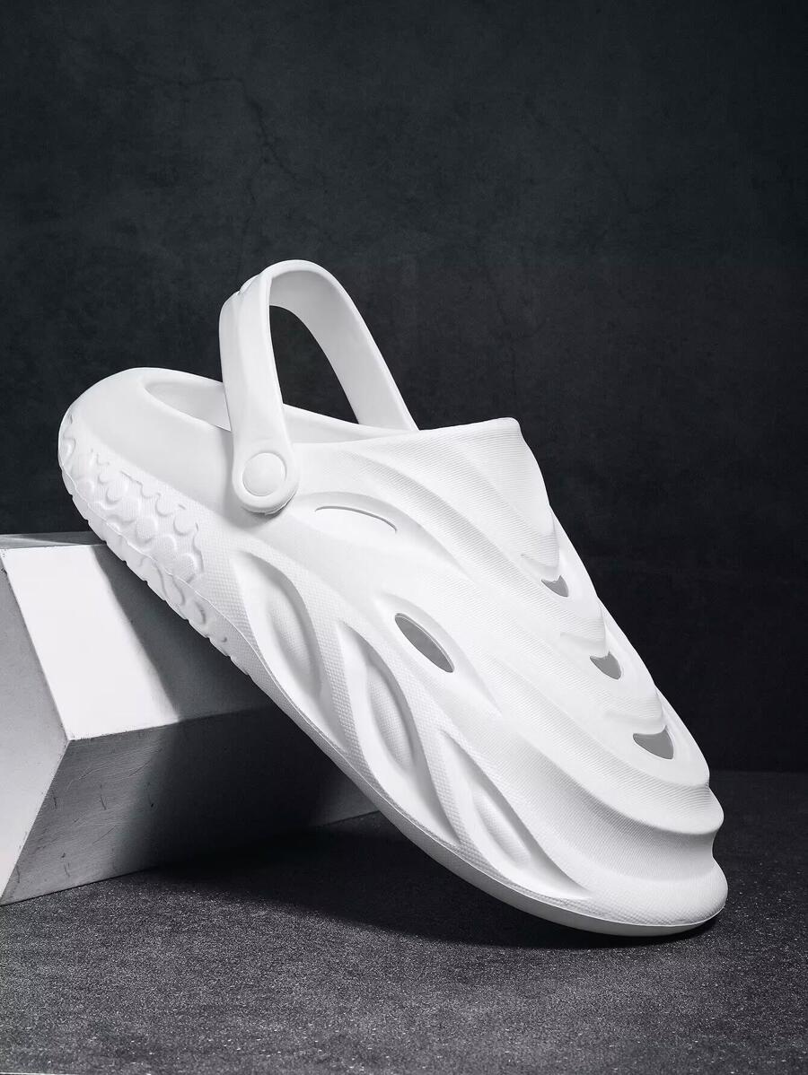 Giày rỗng thông thường cho nam - trắng - Xem 1