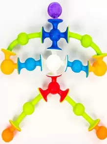 1 套硅胶吸盘玩具，儿童趣味创意玩具学校、学生、文具、学校用品、吸盘玩具、吸盘玩具、儿童玩具