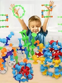 1 套硅胶吸盘玩具，儿童趣味创意玩具学校、学生、文具、学校用品、吸盘玩具、吸盘玩具、儿童玩具