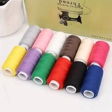 12入組/套多色縫紉機線，現代滌綸家用縫紉線 - 彩色 - 查看 5