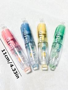 1pc Cartoon Graphic Glue Tape - Yellow - View 2