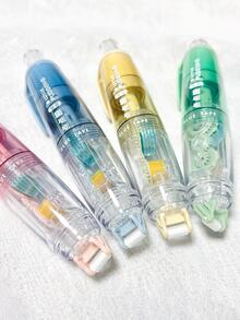 1pc Cartoon Graphic Glue Tape - Yellow - View 4